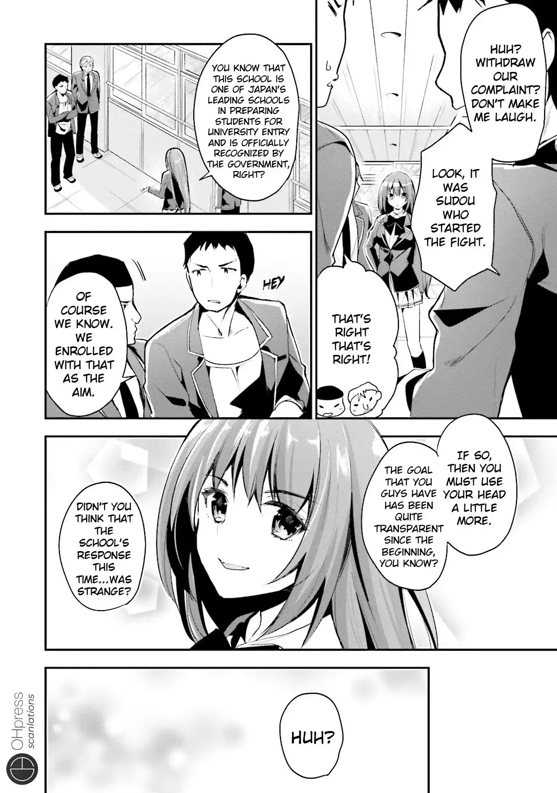 Youkoso Jitsuryoku Shijou Shugi no Kyoushitsu e Chapter 14 17